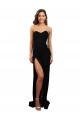 Fornecedor de Lombar Sem Mangas Amor Coluna Crepe Esticado Vestidos de Madrinha / Vestidos de Noite / Vestidos de Festa